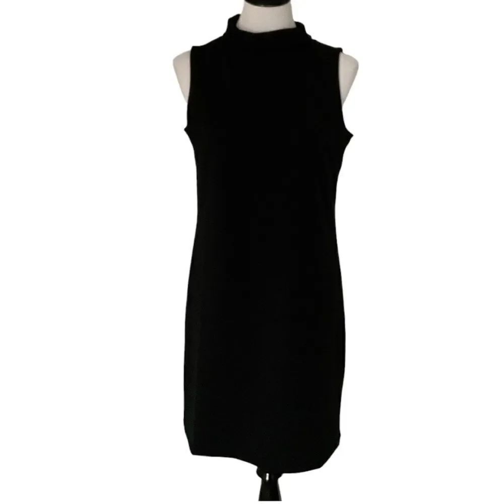 Banana Republic Sleeveless Black Dress size S